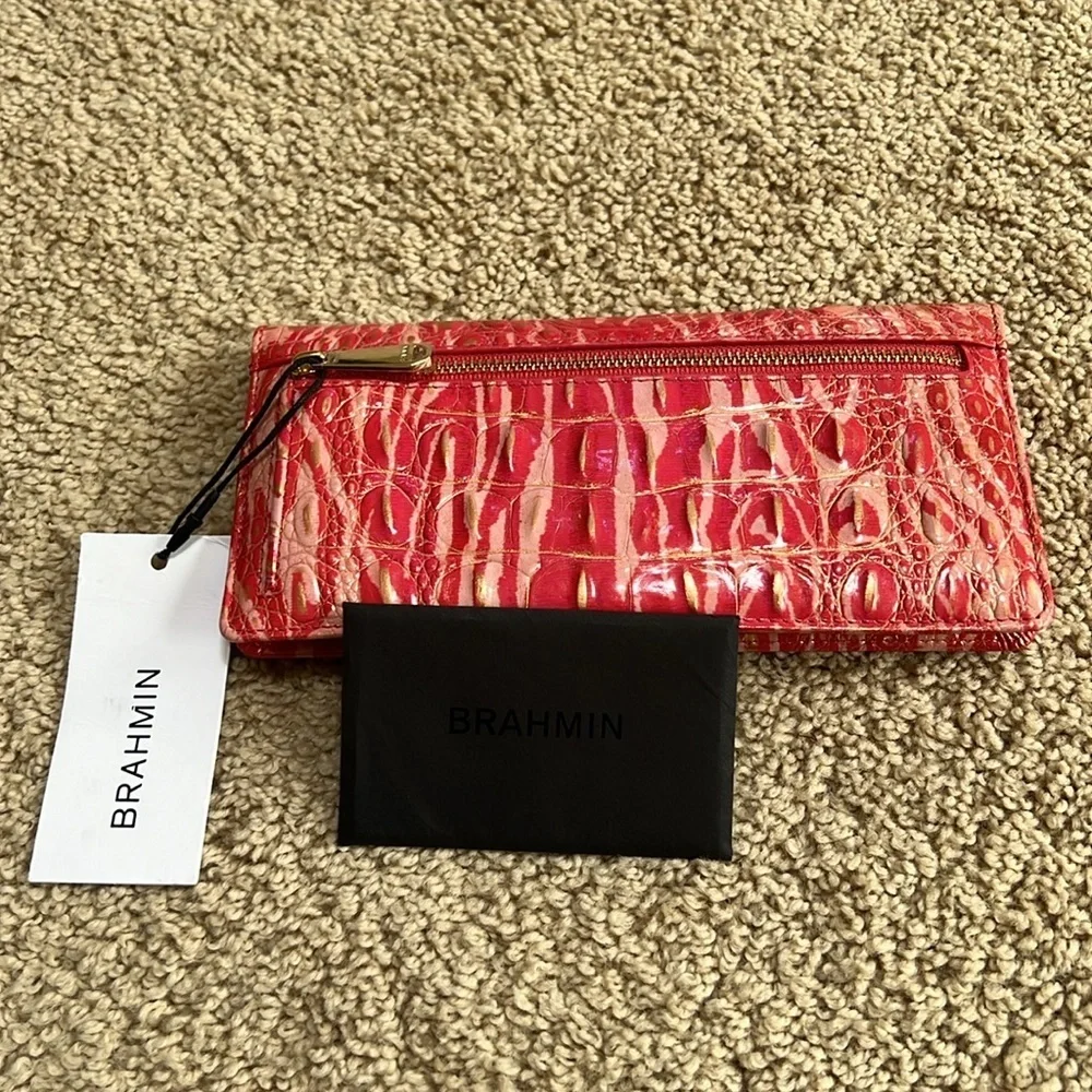 New! Brahmin Ady melbourne leather wallet .